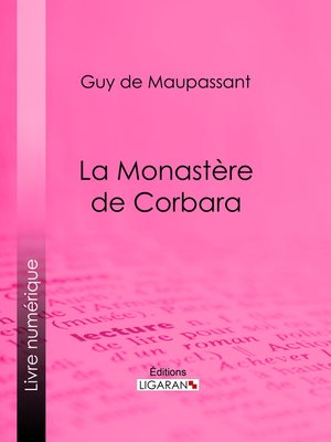 cover image of La monastère de Corbara